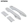 For Toyota Hiace Granvia Commuter -  2024 Chrome Side Door Handle Cover Trim Protection Cap Accessories Car Styling