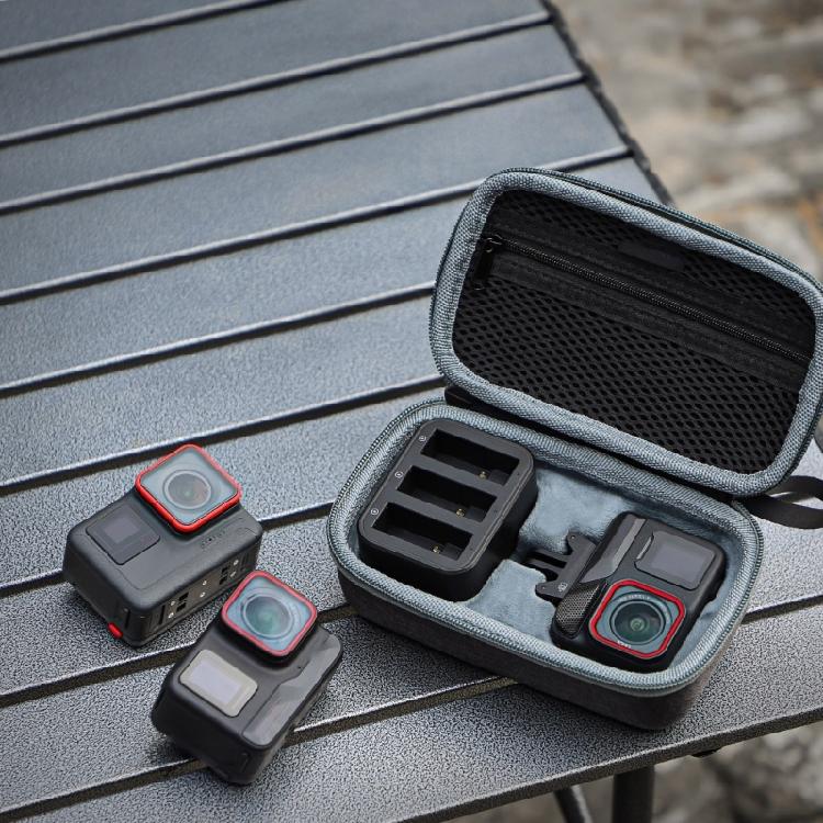 Praktische Aufbewahrungstasche für Kameratasche Handtasche mit Karabiner zum Schutz der Kamera vor Stößen und Wasser Schale