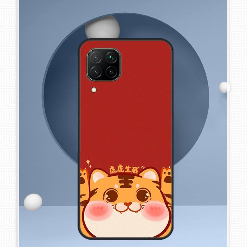 Funny Cartoon Tiger For Huawei Nova 12i 12s 11i 8i Y91 Y60 Y70 Y72 Y90 Y61 9 10 SE P20 P40 Lite P30 P60 Pro Case