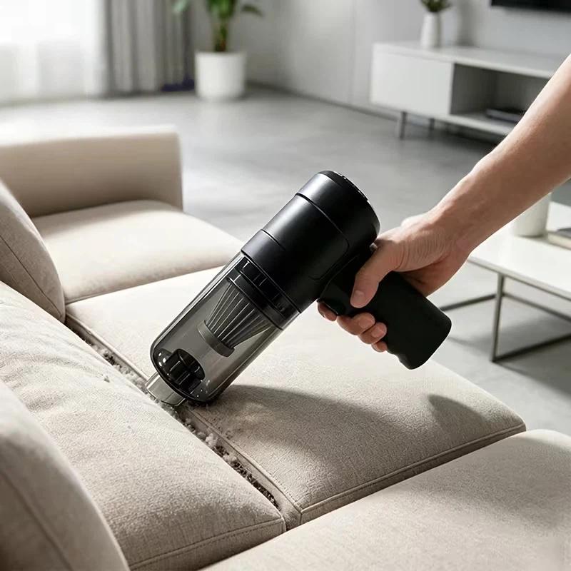 Handheld Vacuum Cleaner, Portable, Cordless, HEPA Filter, for Car and Home