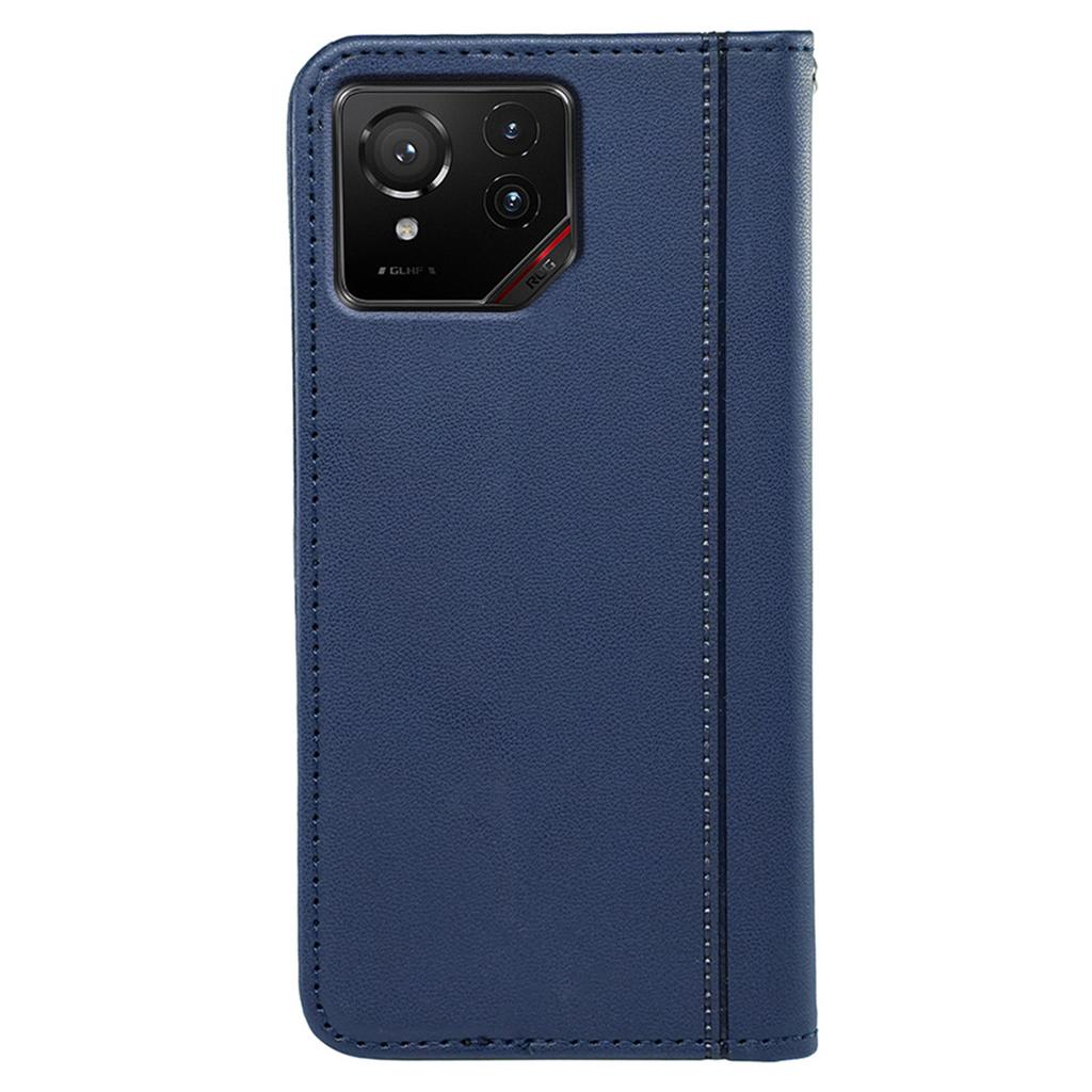 HX01 For Asus ROG Phone 9 5G Wallet Case Magnetic Closing PU Leather Phone Cover