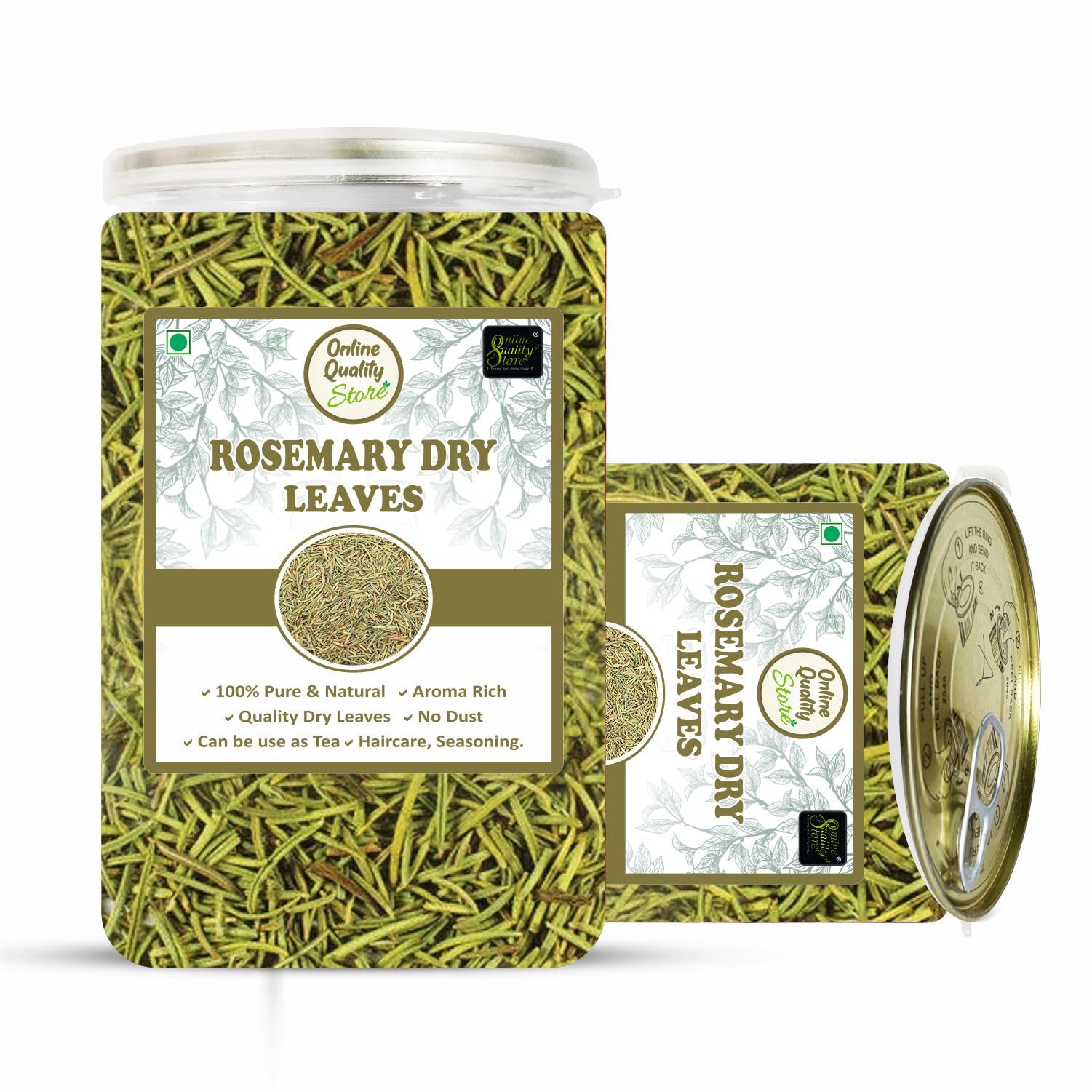 

Online Quality Store Rosemary Dry Leaves - 100g for Hair Growth & Rosemary Herbal Tea