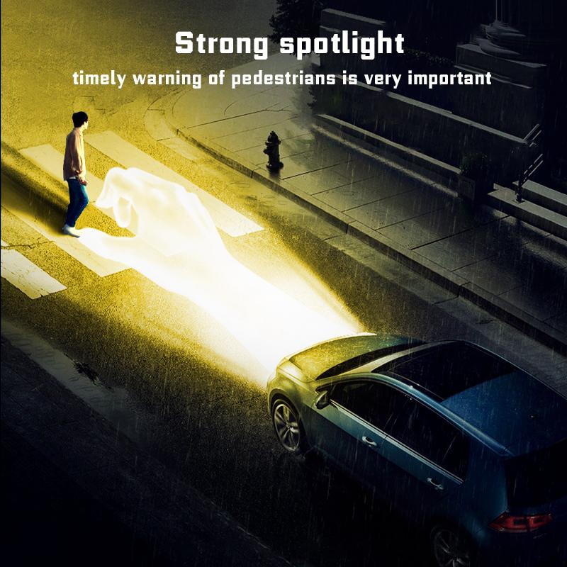 2Pcs Helle H11 H8 Led Auto CSP HB3 HB4 9005 9006 LED Nebel Lampe Scheinwerfer Birne DC12-24V H7 auto Nebel Lampe DRL