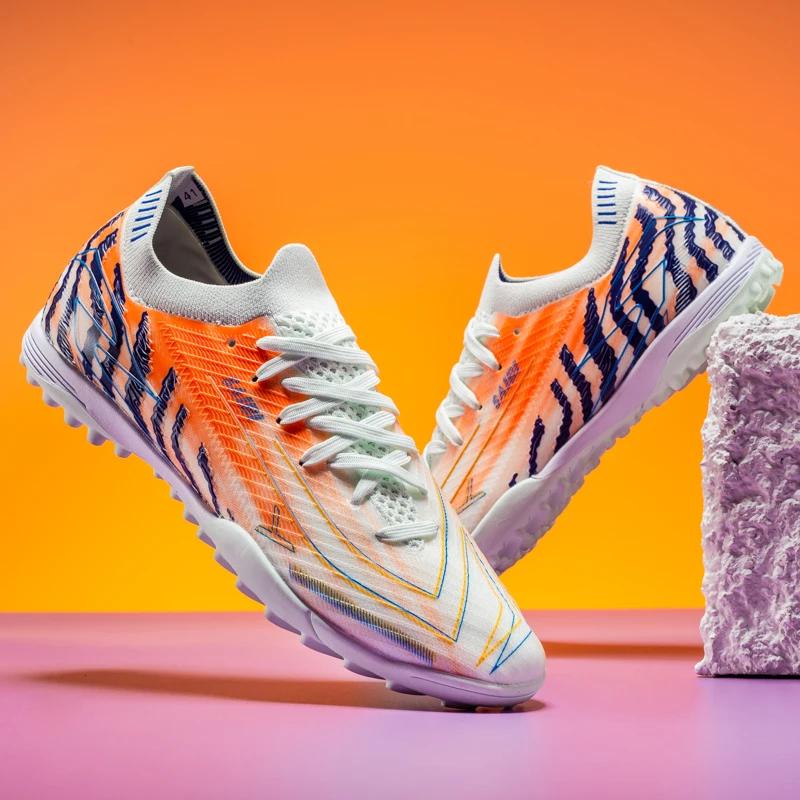 Low-top Football Shoes TF/FG Soccer Cleats Men Women Outdoor Sports Sneakers Football Professional Society Soccer Cleats