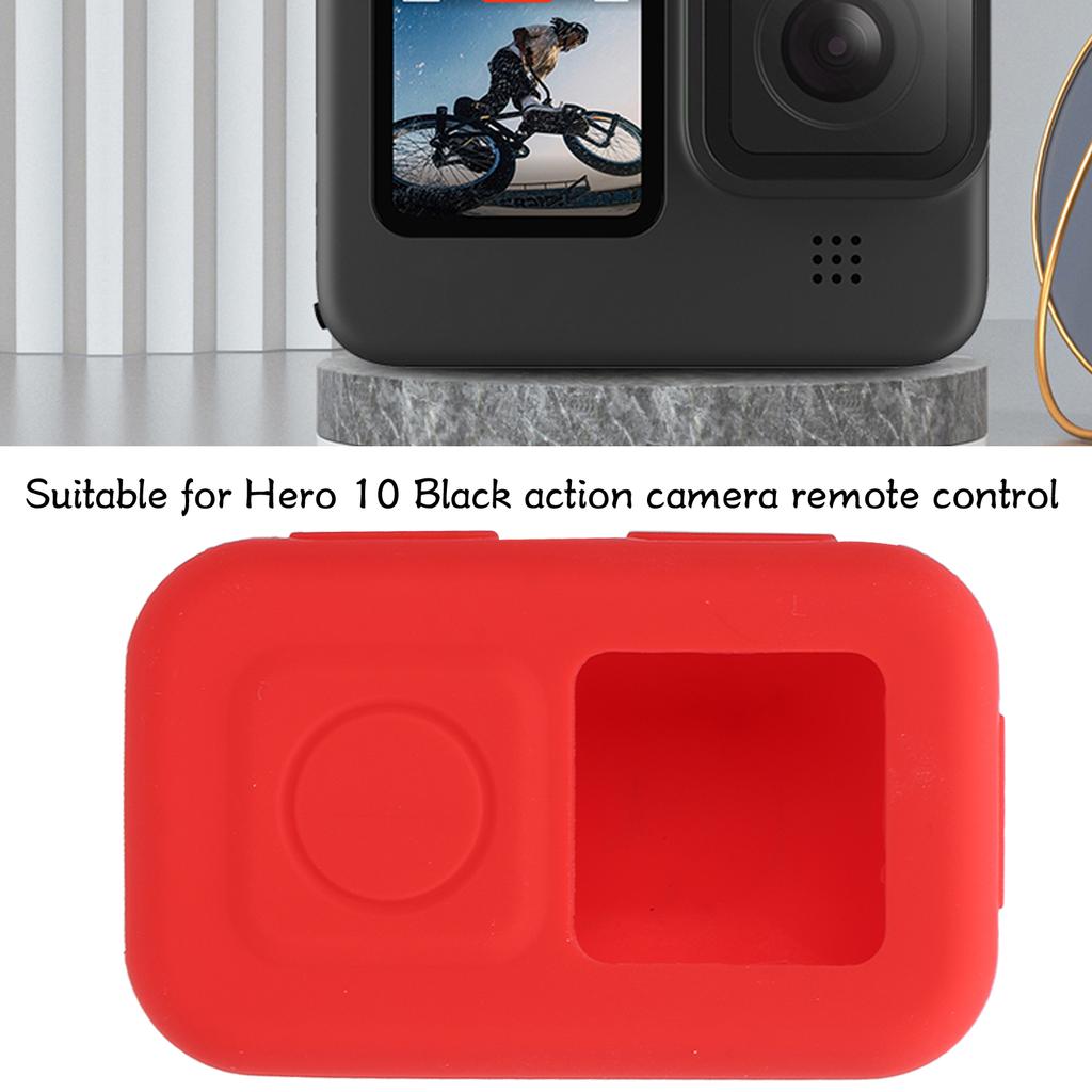 Camera Remote Control Silicone Cover Remote Control  ive Cover for   10 Black Action Camera
