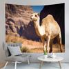 Animal Camel Tapestry Sunset Scenery Tapestry Desert Sunset Tapestry Home Living Room Bedroom Aesthetics Decoration Tapestries
