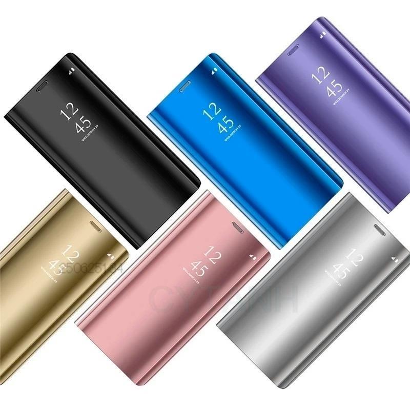 Smart Mirror Magnetic Flip Cover Case For Honor X9a X9b X50 90 Magic5 Lite Housing Stand Holder Scratch Proof Solid Color Shell