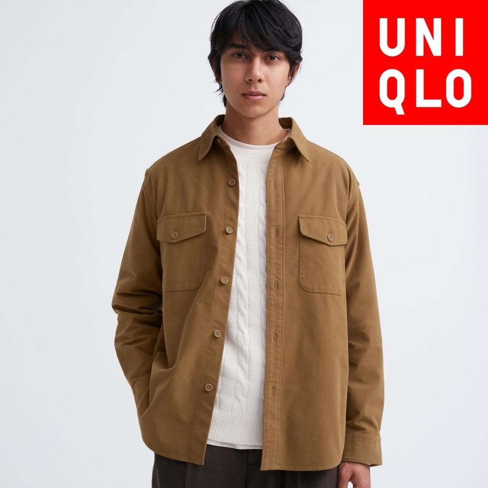 

Uniqlo Япония Джерси Overshirt Длинный рукав