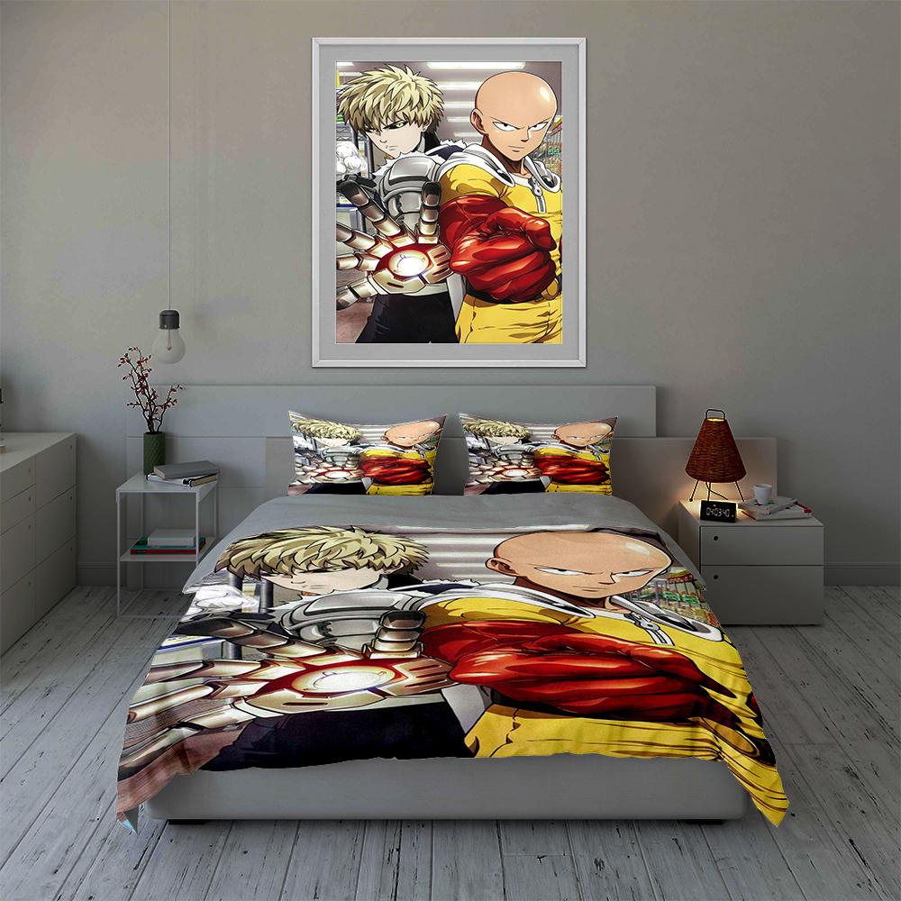 Anime Characters Design. Bedding Duvet Cover Sets Duvet Covers Pillowcases Gifts (1 * Duvet Cover 2 * Pillowcases, Without Duvet Insert)