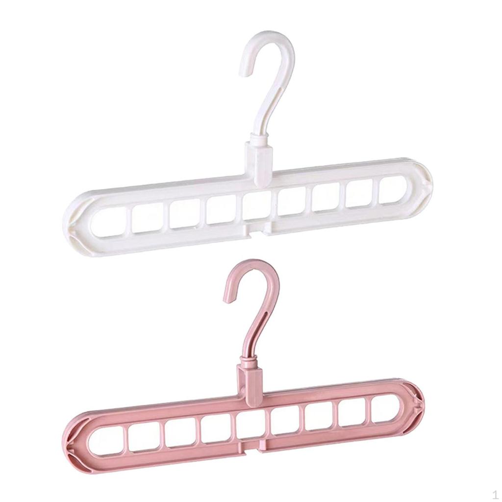 Plastic Clothes Hanger Organizer/