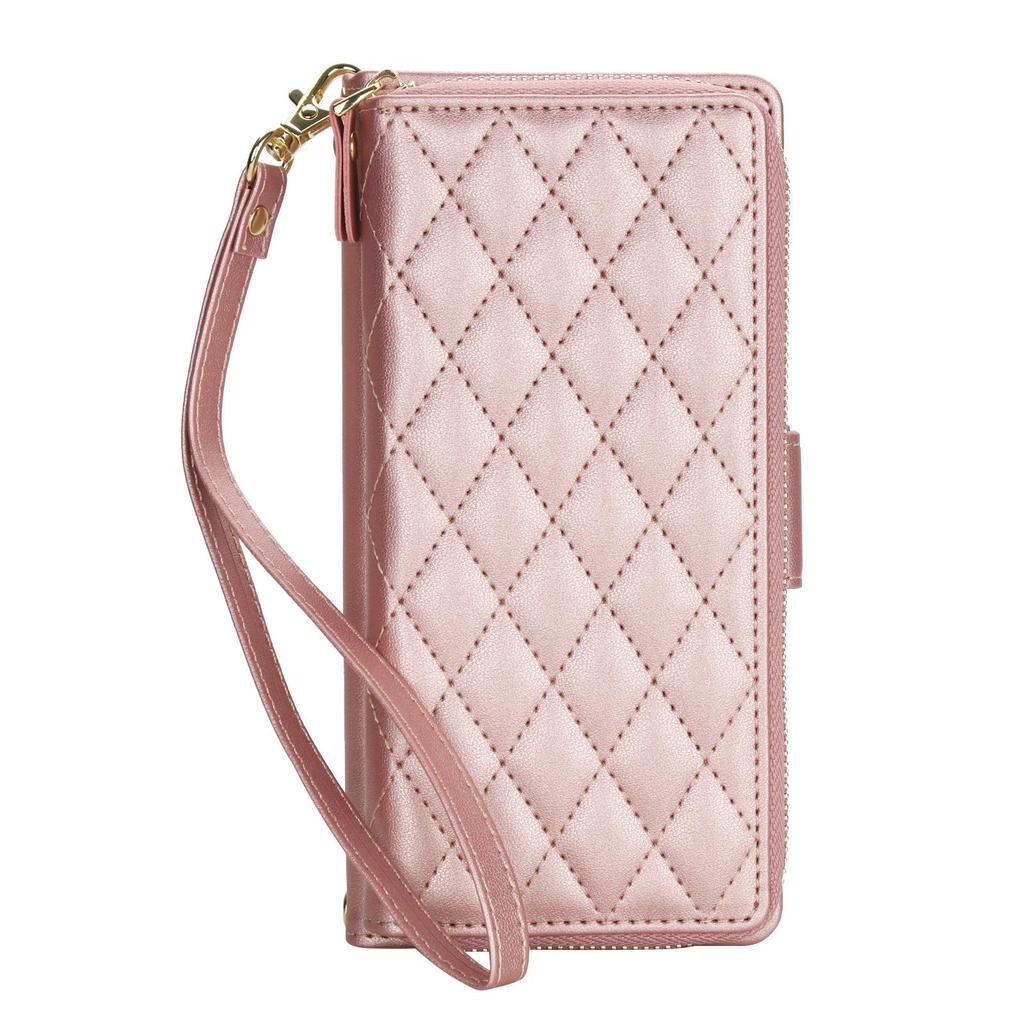 Pixel 10 Pro XL Luxury Crossbody Quilted Wallet Case for Pixel 10A