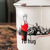 LocknLock Hug Me Retro Ceramic Mug