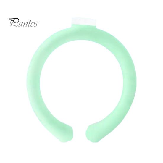 Portable Neck Cooler Cooling Tub for Summer, Lightweight Wearable Cooler, Reusable Tube Ice Cold Ring, Heatstroke Prevention Wrap Collar Skin-friendly