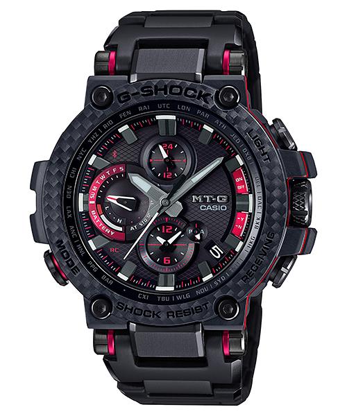

Чоловічий кварцовий годинник Casio з нержавіючої сталі, водозахист 200M MTG-B1000XBD-1A чорний