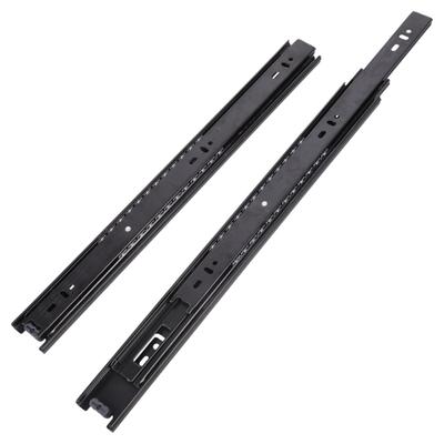 1Pair Cold Rolled Steel Drawer Slides Soft Close Drawer Track Rail Cabinet Drawer Track Slide Sliding Furniture Hardware