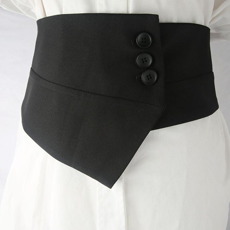 Casual Waist Womens Belt With Button Closure For Summer Dress And Outfits Shirt