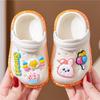 Kids' Summer Non-Slip Cartoon Indoor Shoes: Cute Soft Sole Closed-Toe Sandals for Toddlers.