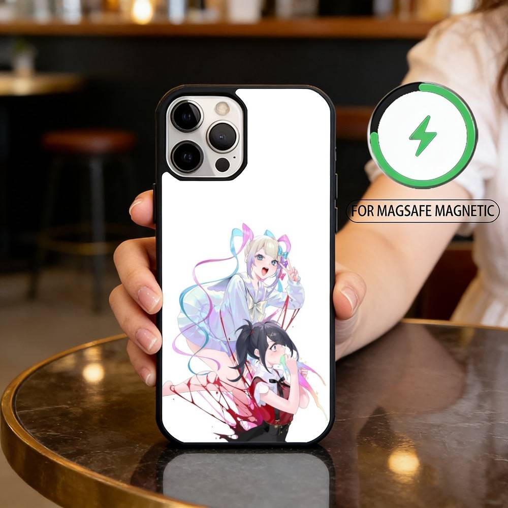 Game Needy Girl Overload Magnetic For Magsafe Wireless Charging Phone Case For iPhone17,16,15,14,13,12,11 Plus,Pro Max