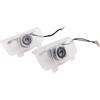 2 Pcs Car LED Projector Door Shadow Light Welcome Laser Emblem Logo Lamps Kit Puddle Lights Courtesy Step Ground Lamp HD Replacement for (Odyssey