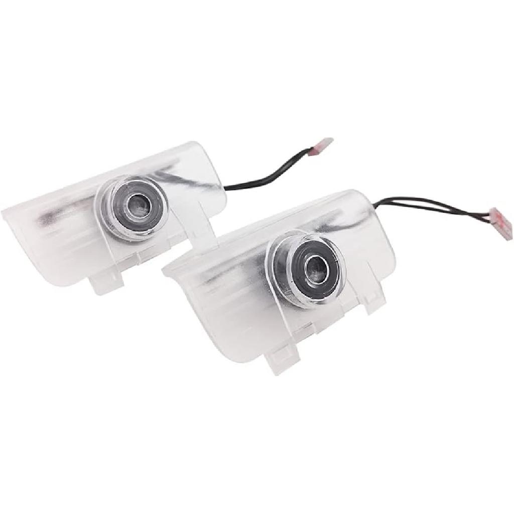 2 Pcs Car LED Projector Door Shadow Light Welcome Laser Emblem Logo Lamps Kit Puddle Lights Courtesy Step Ground Lamp HD Replacement for (Odyssey