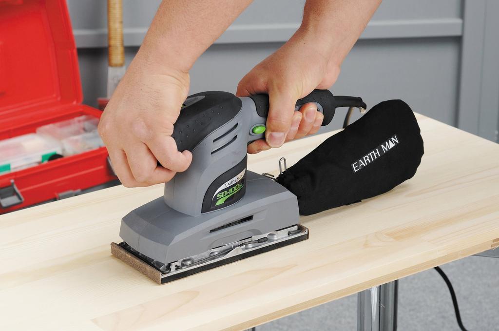 Takagi EARTH MAN Orbital Sander Dust-Collecting SD-100SC