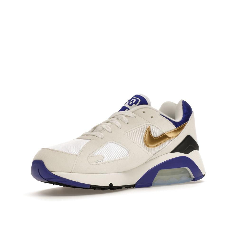 Nike Air Max 180 Concord 2024 Unisex Sneakers White Summit-White Metallic-Gold FJ9259-101