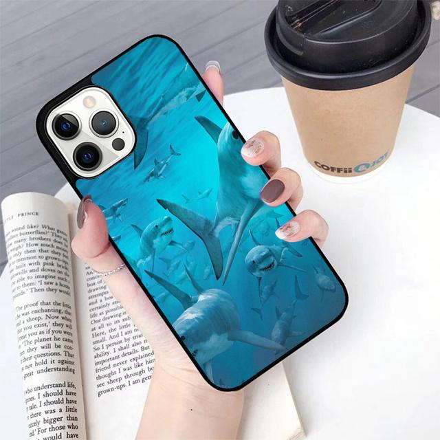 Blue Whale Phone Case For Apple iPhone 17 Air Pro Max Plus Coque For iPhone 17 Air 14 15 16 13 12 Max Cover