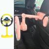 Electric Simulation Steering Wheel Toy With Sound Light Educational Car Toy