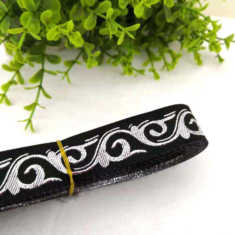 Spitzenbesatz aus Stoff mit ethnischem Wolkenmuster, 2 cm, für DIY-Cosplay-Accessoires