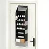 Modern Fabric Shoe Display For Door Back Providing 8 Shelves And Extra Pockets For Improved Arrangement