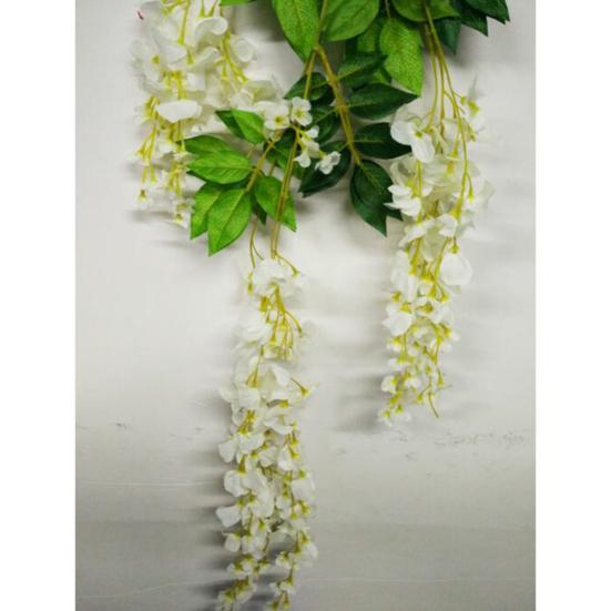 Vine Wisteria Artificial Flowers Wedding Arch Gazebo Decoration Home Garland