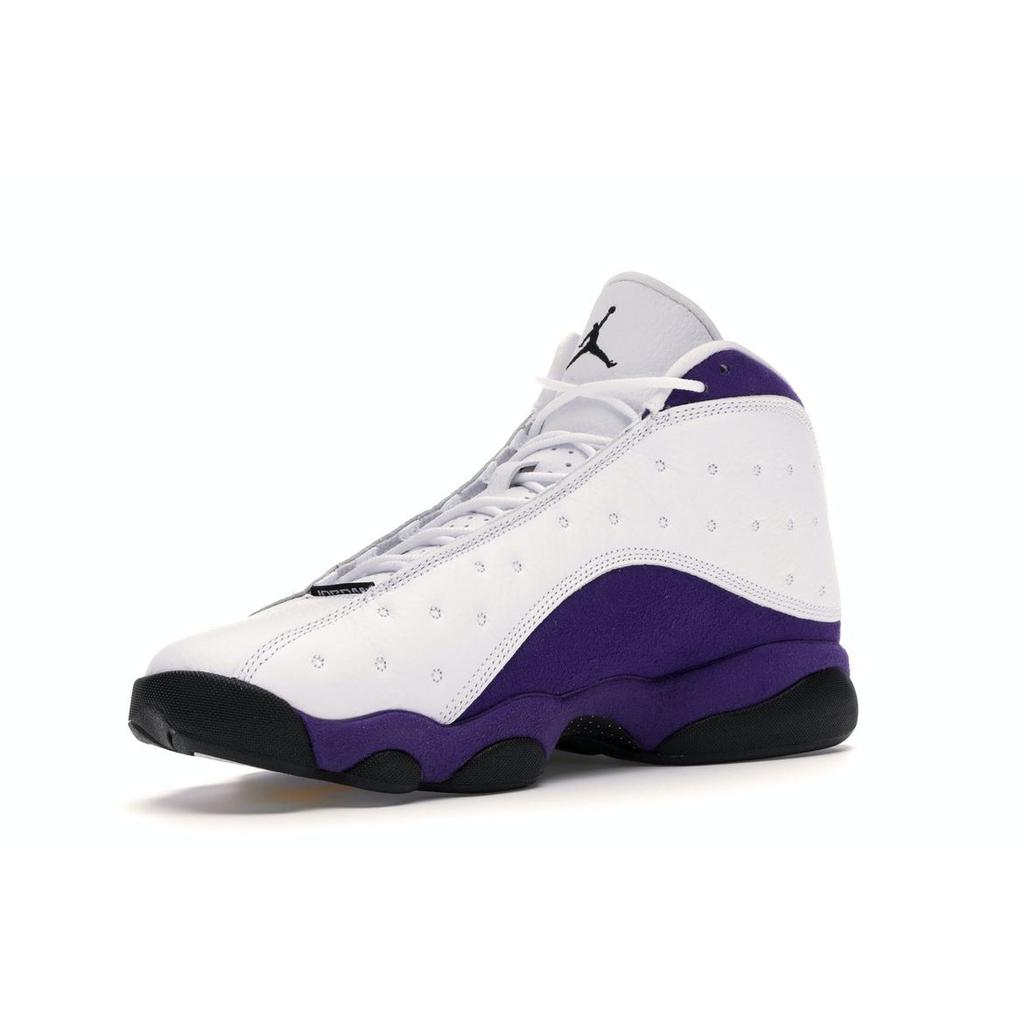 Air Jordan 13 Retro Lakers Men Sneakers Purple White Black 414571-105