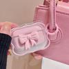 Girl Pink Bow Three-dimensional for AirPods Protective Case AirPodsPro Apple AirPodspro1