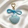 Yogodlns Seaside Shell Faux Leather Mini Backpack Hanging Handbag Pendant Bag Pendant Bags Accessories