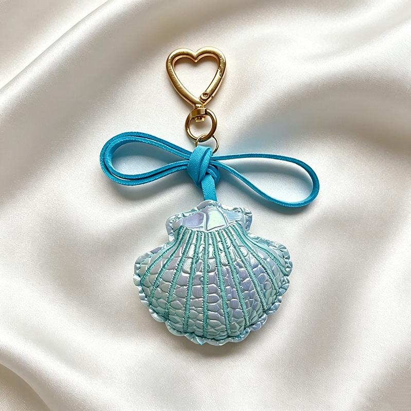 Yogodlns Seaside Shell Faux Leather Mini Backpack Hanging Handbag Pendant Bag Pendant Bags Accessories