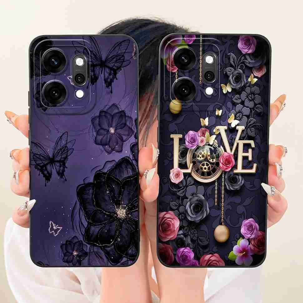 For Oppo Reno14 Pro 5G Case Fashion Cartoon Cat Soft Silicone Back Cover For Reno14 Pro PKZ110 CPH2739 Phone Cases Bumper
