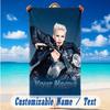 Beach Towel Custom Name Text, Quick Dry Large Towel For Beach HomeP!nk Singer