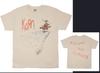 Unisex-Shirt Baumwolle Oversize Große Größe Korn Follow the Leader 2-seitig Hüpfkästchen Neue Band-T-Shirts