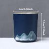 128ml New Handmade Rough Ceramic Tea Coffee Cup Japanese Vintage Style Mug for Kung Fu Tea/Sake & Daily Coffee Cup Ceramic Cup