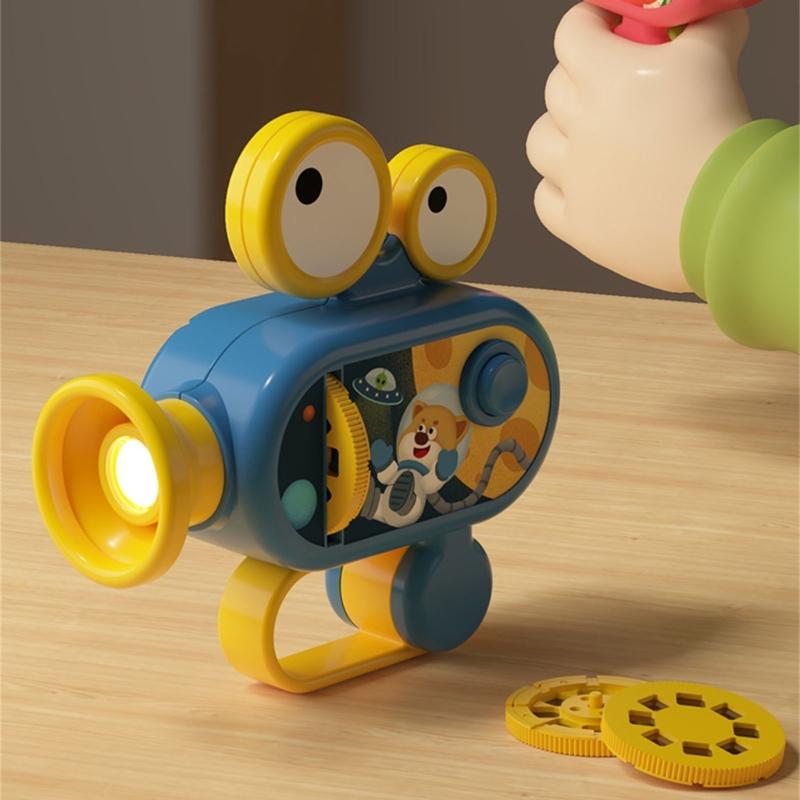 Animal Theme Projection Toy with 96 Images Children Projector Cute Projector Children Christmas Carnival Toy