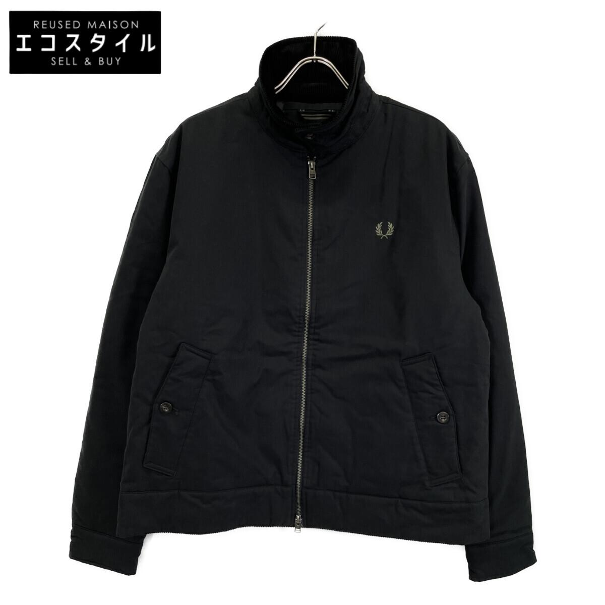 

Fred Perry J8535 Черная хлопковая куртка-кабан Куртка L черныйБ/у