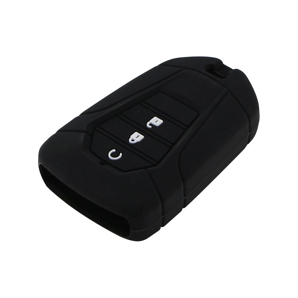 Silica Gel Car Key Case For Isuzu Dmax D-Max Mux D-Max Mu-X 3.0 Mux 3 Buttons Key Cover Shell Protector