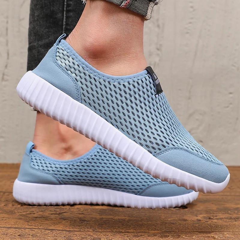 

Fashion New Men s Running Shoes Breathable Women s Sports Shoes Lightweight Fashion Summer Breathable Men s Plus Size 36-46 Flat Shoes 36 серый