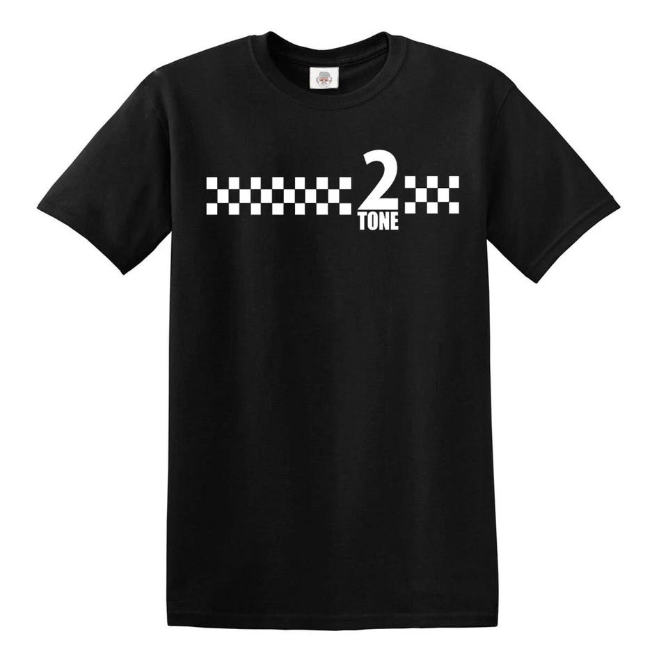2 Tone SKA Records The Specials Retro Music T-Shirt Northern Soul Reggae Top Tee 2 3XL