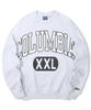 COLUMBIA UNIVERSITY Cut Xxl Logo Over-Fit Terry Sweatshirts Light M Grey