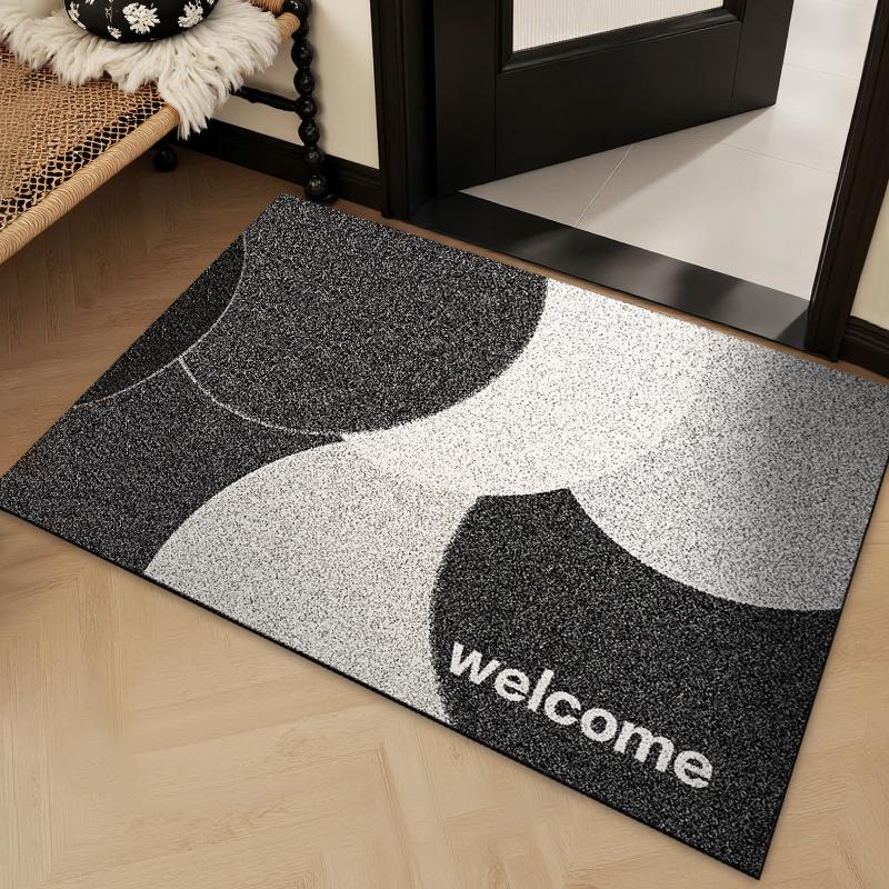 Door Mat, Dirt Trapper Doormats Non-Slip Low Profile Durable Door Mat for Outdoor, Indoor, Entrance, Patio, Front Back Door