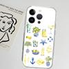 Meereslandschaft Wein Zitrone Handyhülle Für Iphone 17 16 15 11 13 14 Pro Max 7 8 Plus X Xr Xs Max Se2020 12mini Transparente Hülle