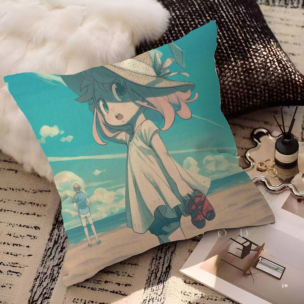 Popular Comedy Anime S-Spy X F-Family 45*45cm Cushion Cover Pillow Cover Decor Pillowcase Home Pillowcase For Couch Pillow