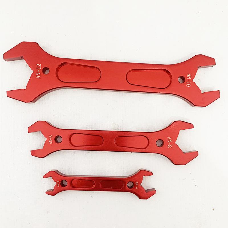 Aluminum Double End an Wrench Spanner for Fuel Oil Line Fitting Universal Repair Tool AN3 AN4 AN6 AN8 AN10 AN12
