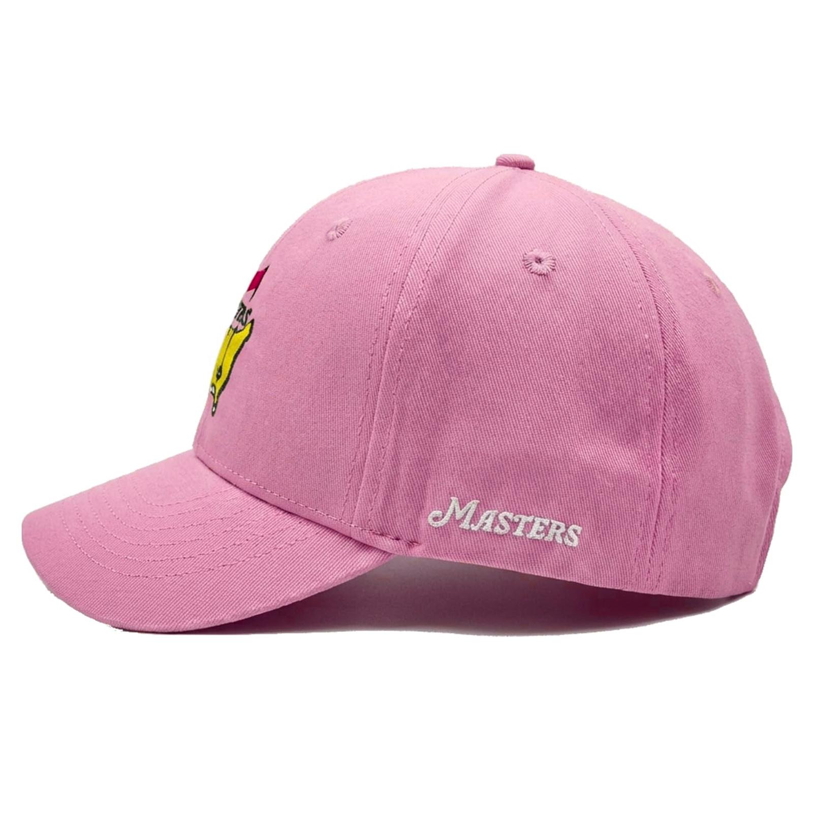 

Adjustable Washed Cotton Baseball Cap with Embroidered Golf Course Design for Men and Women Casual Outdoor Sun Hat One Size розовый